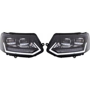VW VOLL-LED SCHEINW. SET T5 (09-15 SCHWARZ)