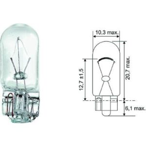 W5W (T10) Glassockellampe